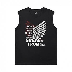 Attack on Titan Tees Anime Mens Sleeveless Tshirt WS2302