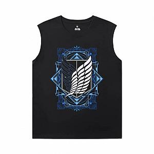 Attack on Titan Mens Sleeveless Sports T Shirts Anime T-Shirts WS2302