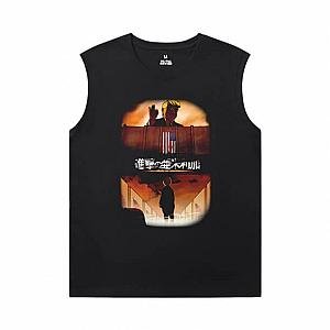 Hot Topic Anime Shirts Attack on Titan Sleeveless Cotton T Shirts WS2302