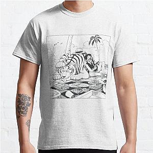 One Piece - Monkey D. Luffy &amp; Tiger Classic T-Shirt Offical Store RB0812