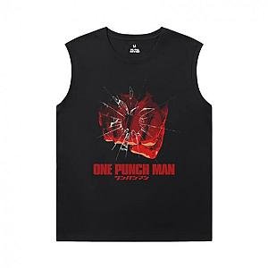 One Punch Man Tee Japanese Anime Sleeveless Tshirt Mens WS2302