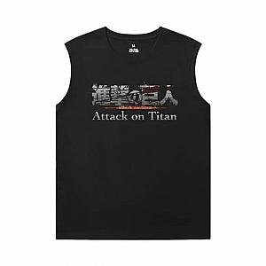 Hot Topic Anime Shirts Attack on Titan Xxl Sleeveless T Shirts WS2302