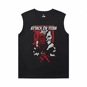 Attack on Titan Mens Sleeveless Tshirt Vintage Anime Tee Shirt WS2302