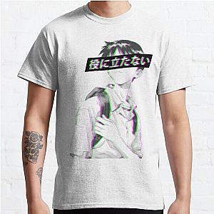 USELESS - SAD JAPANESE ANIME AESTHETIC Classic T-Shirt Offical Store RB0812