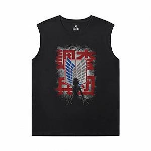 Attack on Titan Sleeveless Running T Shirt Anime T-Shirts WS2302