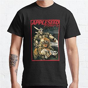 APPLESEED - 80's Anime Cyberpunk Military Action Classic T-Shirt Offical Store RB0812