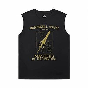 Hot Topic Anime Shirts Attack on Titan Men'S Sleeveless T Shirts Cotton WS2302