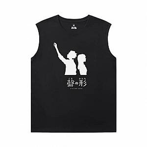 The Shape Of Voice Shirt Cotton Youth Sleeveless T Shirts WS2302