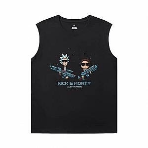 Rick and Morty T-Shirt Personalised Sleeveless T Shirts Men'S For Gym WS2302