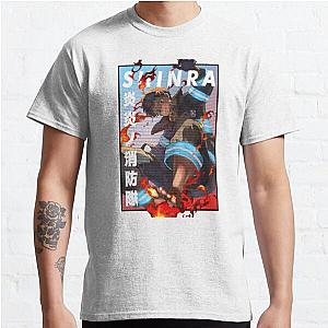 Fire Force - Shinra Kusakabe  Classic T-Shirt Offical Store RB0812