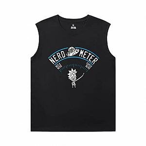 Rick and Morty T-Shirts Cotton Womens Crew Neck Sleeveless T Shirts WS2302