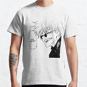 Jujutsu Kaisen - Gojo Satoru "You cryin '?" Classic T-Shirt Offical Store RB0812