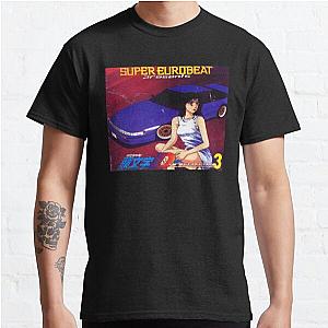 Initial D Mako Super Eurobeat Anime  Classic T-Shirt Offical Store RB0812