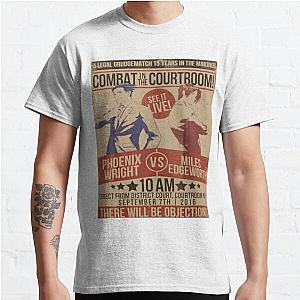 Ace Attorney - Combat in the Courtroom Classic T-Shirt Offical Store RB0812