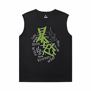 The Seven Deadly Sins Womens Crew Neck Sleeveless T Shirts Personalised T-Shirt WS2302