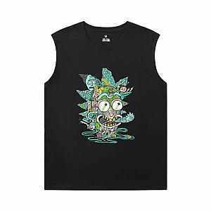 Rick and Morty Sleeveless T Shirt Mens Gym Personalised Tee Shirt WS2302