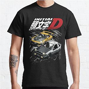 Mountain Drift Racing Initial D Tandems AE86 vs FD rx-7  Classic T-Shirt Offical Store RB0812