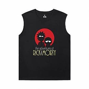 Rick and Morty Sleeveless T Shirt Cotton T-Shirts WS2302