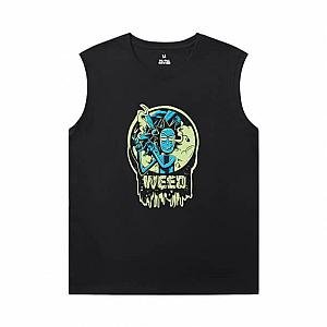 Personalised Tshirt Rick and Morty Mens Sleeveless Tee Shirts WS2302