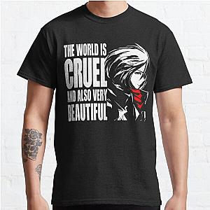 The world is cruel and also very beautiful Classic T-Shirt Offical Store RB0812