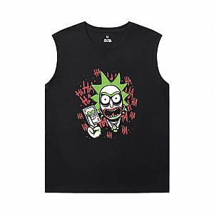 Rick and Morty Tee Shirt Cotton Men'S Sleeveless T Shirts For Gym WS2302