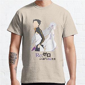 Re:Zero Sub and Emi Minimalist Classic T-Shirt Offical Store RB0812