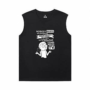 Rick and Morty Sleeveless Wicking T Shirts Personalised Tees WS2302