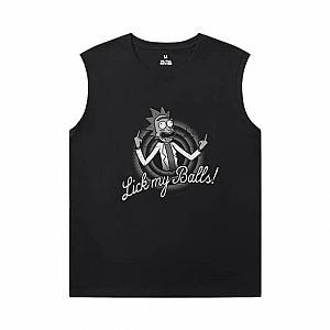 Rick and Morty T-Shirts Quality Mens Sleeveless Sports T Shirts WS2302