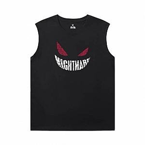 Pokemon Tees Personalised Gengar Womens Crew Neck Sleeveless T Shirts WS2302