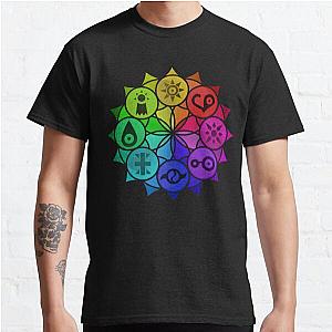 Digimon Crests Mandala  Classic T-Shirt Offical Store RB0812