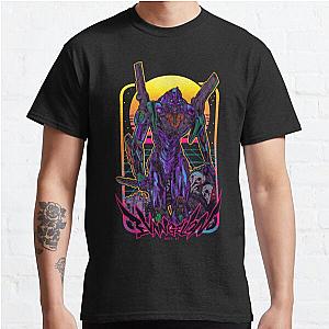 Retro Eva Unit 01 Beast Mode Classic T-Shirt Offical Store RB0812