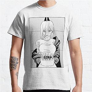 Chainsaw Man- Power With Cake Classic T-Shirt Offical Store RB0812