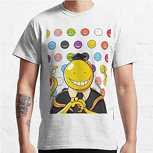 Assassination Classroom ! Koro Sensei all faces  Classic T-Shirt Offical Store RB0812