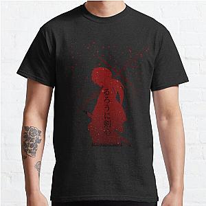 Rurouni Kenshin Samurai X Anime Battousai Classic T-Shirt Offical Store RB0812