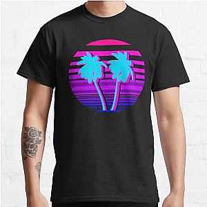 Aesthetic Palm trees Classic T-Shirt Offical Store RB0812