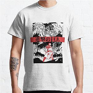 Attack on Titan Season 4 Poster design Classic T-Shirt Offical Store RB0812