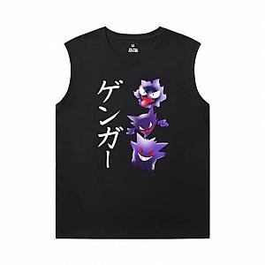 Pokemon Sleeveless T Shirt For Gym Hot Topic Gengar Tees WS2302