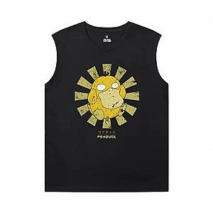 Quality Tshirt Pokemon Black Sleeveless Shirt Men WS2302