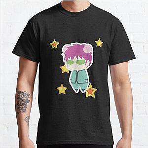 Saiki K Cute Illustration with stars Classic T-Shirt Offical Store RB0812