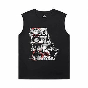 One Piece Tees Anime Cool Men Sleeveless Tshirt WS2302