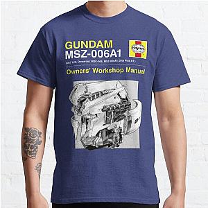 Gundam Zeta Plus - Owners' Manual Classic T-Shirt Offical Store RB0812