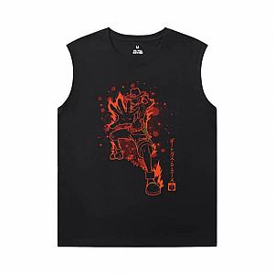 Hot Topic Tshirts Anime One Piece Men'S Sleeveless Muscle T Shirts WS2302