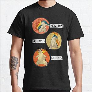 Cyndaquil's Evolution Classic T-Shirt Offical Store RB0812