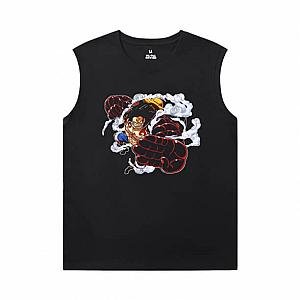 Cool Tshirt Anime One Piece Men'S Sleeveless Graphic T Shirts WS2302