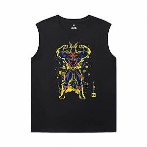 My Hero Academia Shirt Japanese Anime Personalised Mens Sleeveless Sports T Shirts WS2302