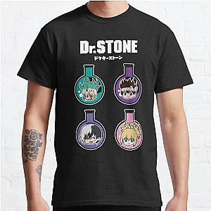 DR. STONE: SENKU, CHROME, GEN, KOHAKU  Classic T-Shirt Offical Store RB0812