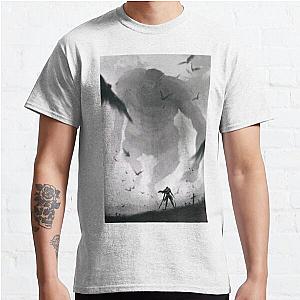 Levi vs Beast Titan Artwork - Attack on Titan Classic T-Shirt Offical Store RB0812