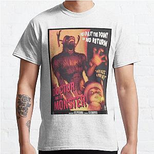 The Doctor and the Monster  Classic T-Shirt Offical Store RB0812