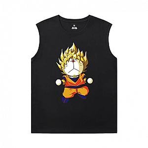 Doraemon Sleeveless Crew Neck T Shirt Personalised T-Shirts WS2302