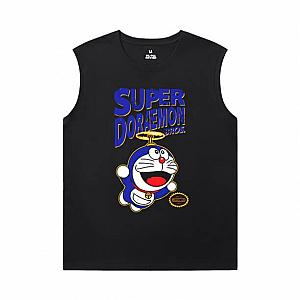 Doraemon Tee Shirt Cool Cat Sleeveless Round Neck T Shirt WS2302